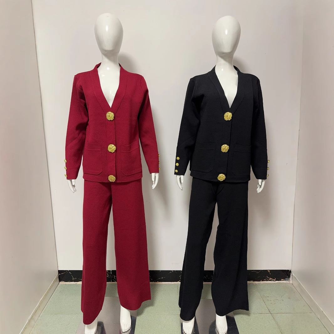 Two-piece Pant Suit for Women