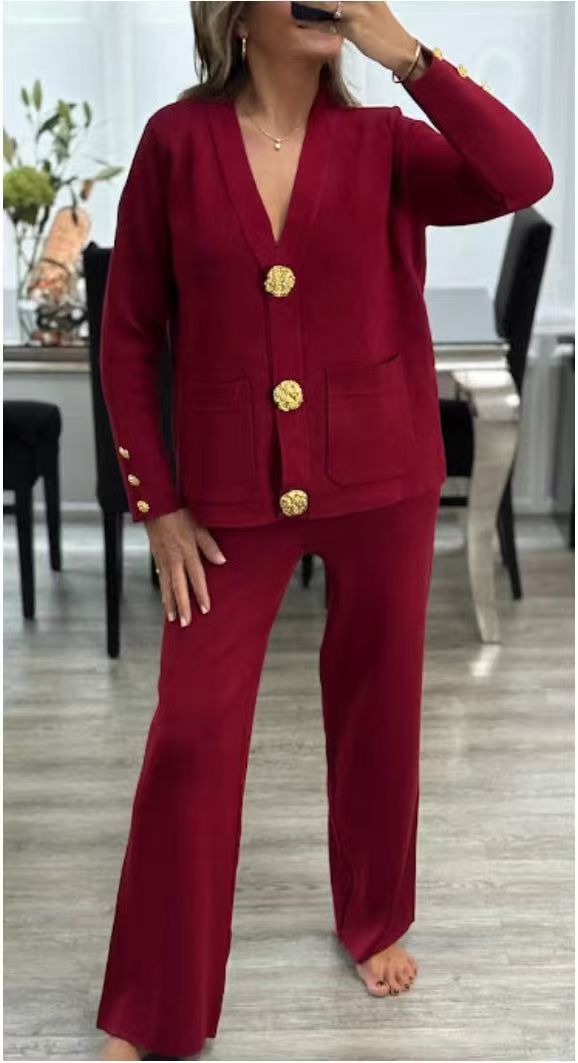 Two-piece Pant Suit for Women