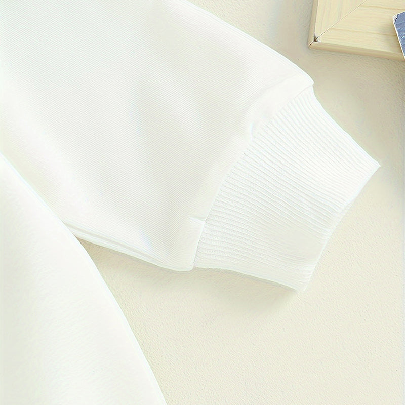 Toddler Baby Boy Clothes 'Mama's Boy' Print Long Sleeve Sweatshirt Tops Trousers Set Casual Cute Outfit