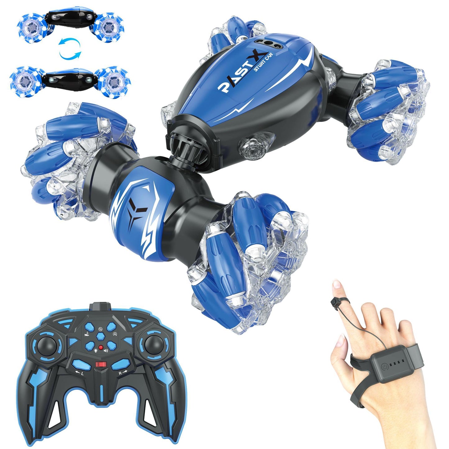 All-around Surface Drift Car With Dual-mode Controller And Gesture Control, Perfect Outdoor And Indoor Drift Car Toy As A Kids Gift