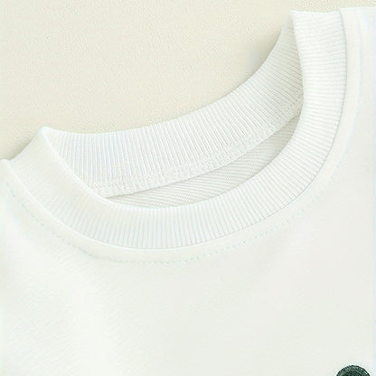 Toddler Baby Boy Clothes 'Mama's Boy' Print Long Sleeve Sweatshirt Tops Trousers Set Casual Cute Outfit