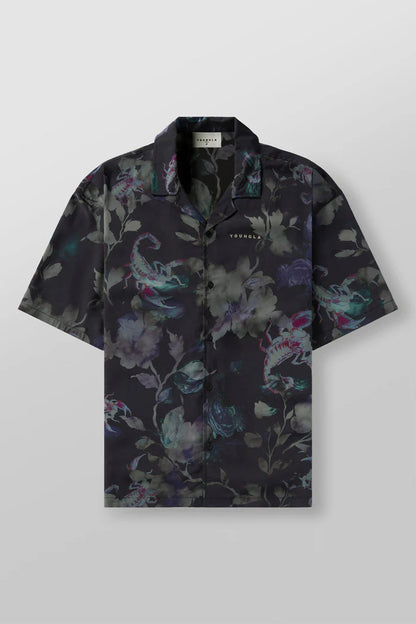 Men's Printed Casual Loose Short Sleeves Top
