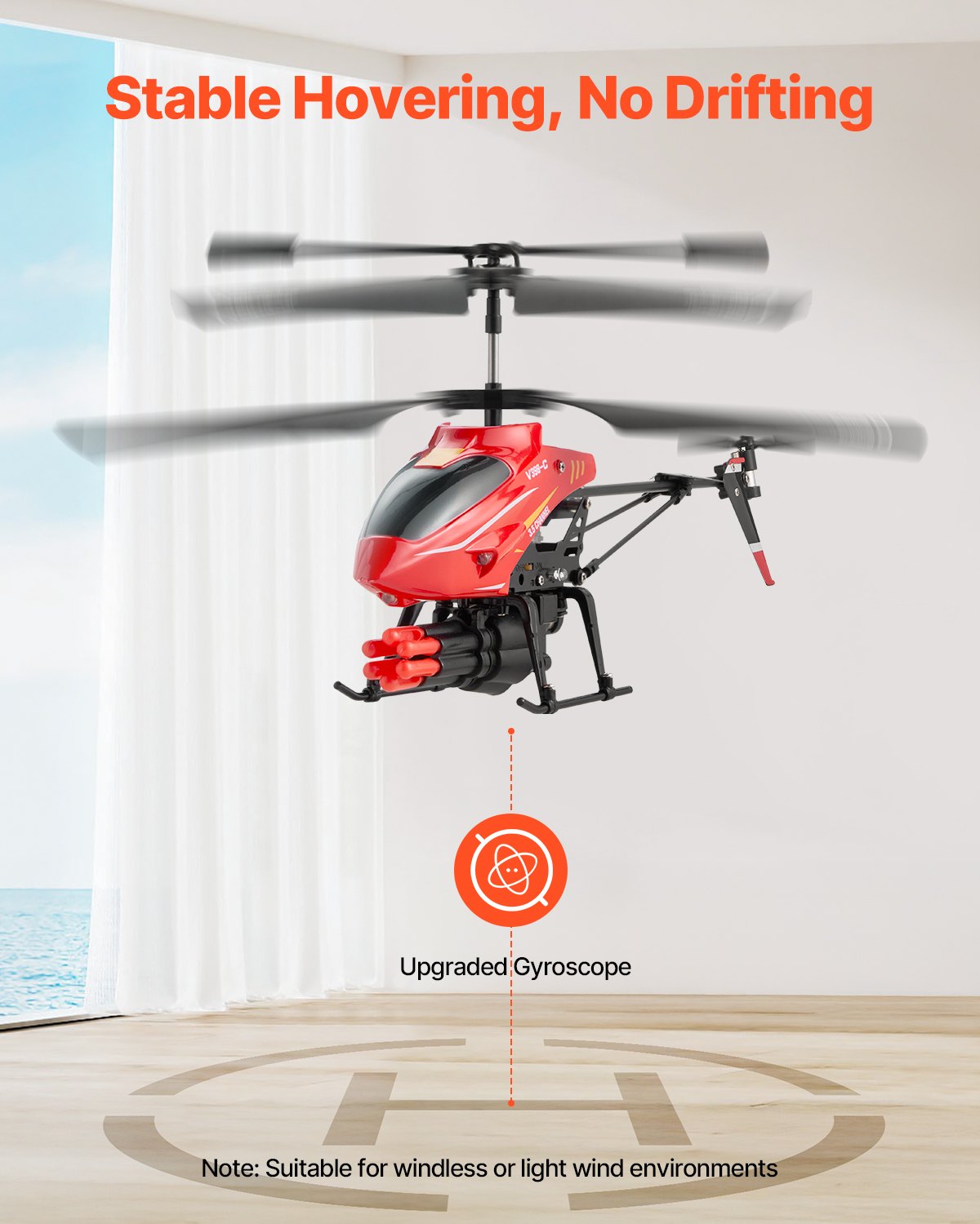 RC Helicopter 3.5 Channel Remote Control Aircraft Toy Shooting Mode Kids Present